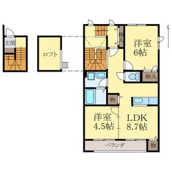 グランシャトレ林間の物件間取画像